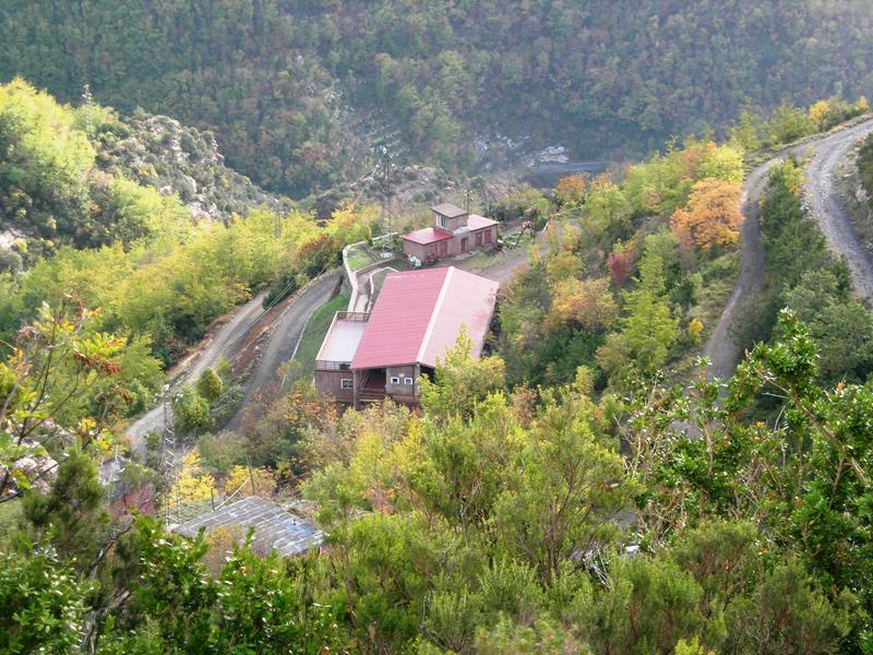 Centro visitatori Miniera Gambatesa dall'alto